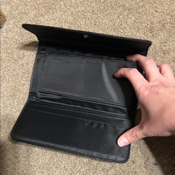 Black Monogram Wallet - Picture 5 of 5